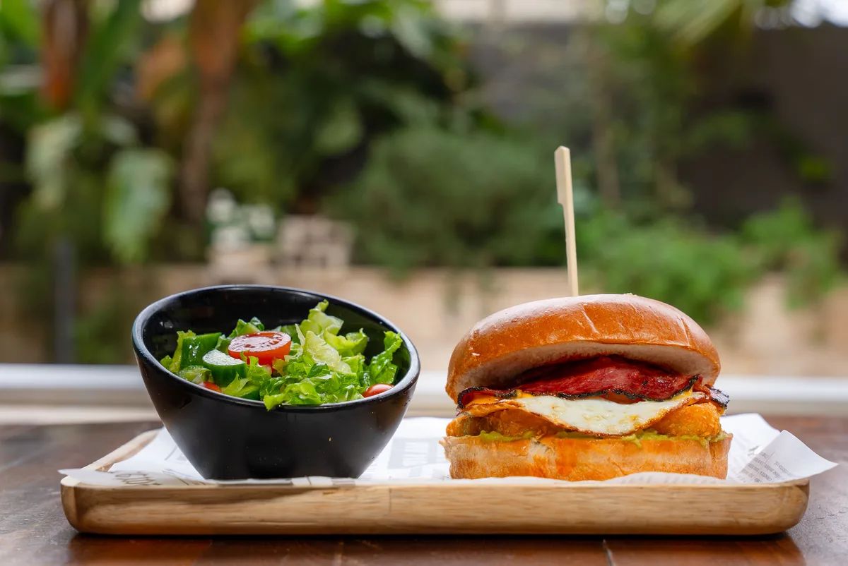 Loaded Egg Sandwich