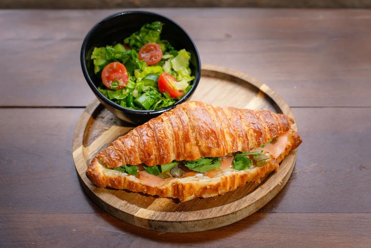 Smoked Salmon Croissant