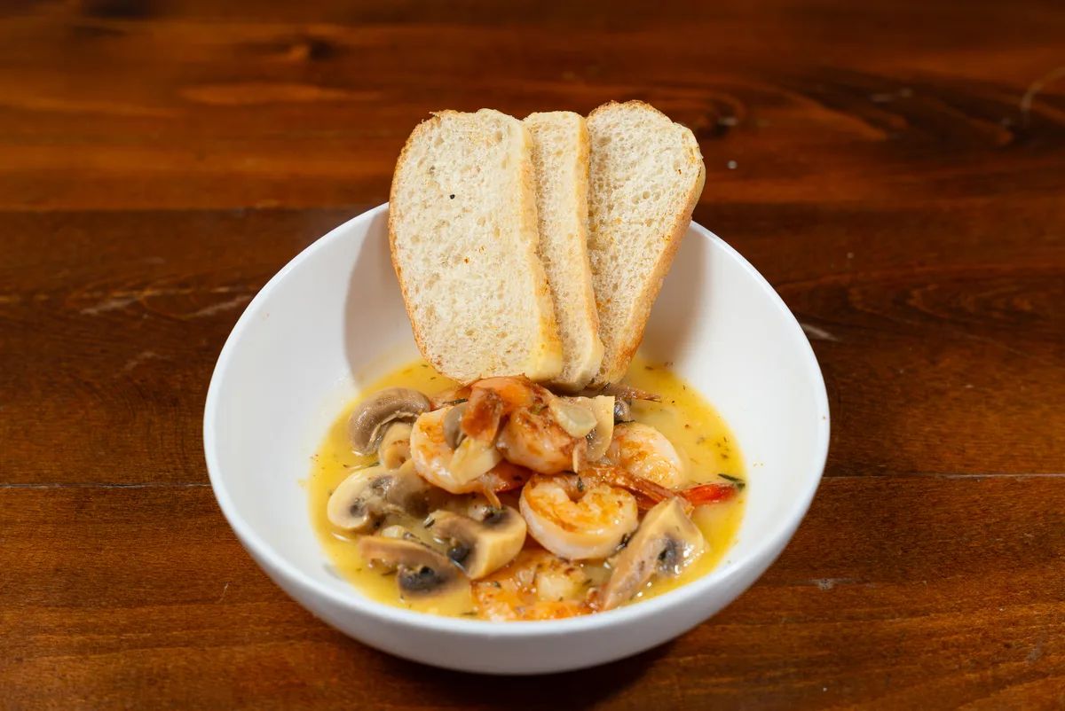Shrimps with Lemon & Garlic